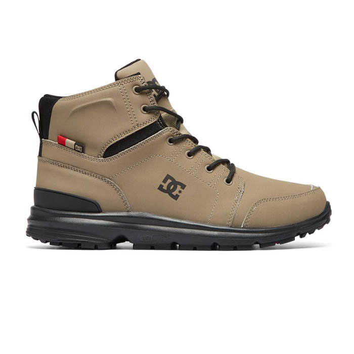 DC TORSTEIN LEATHER BOOTS TIMBER