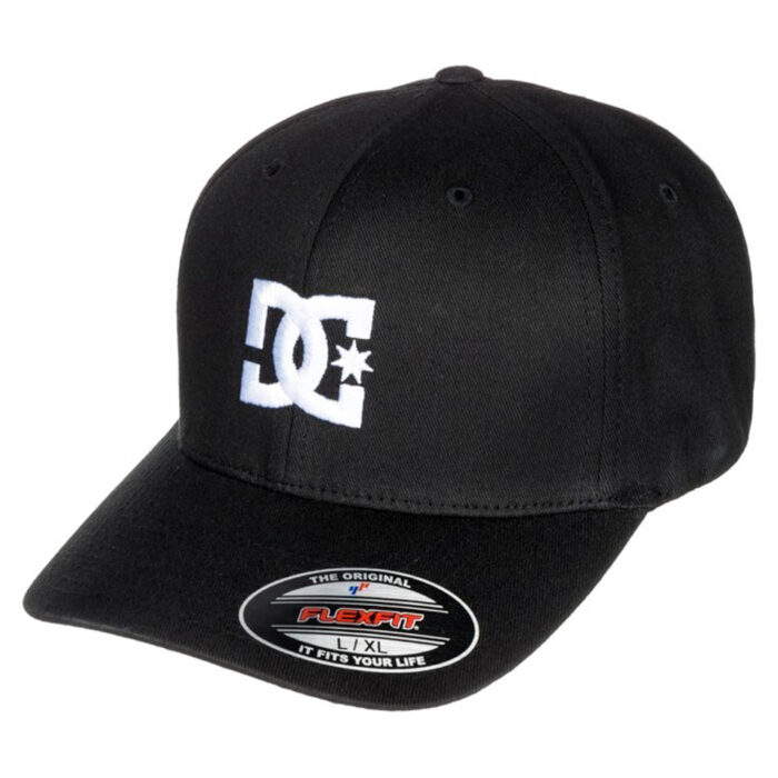 DC CAP STAR FLEXFIT CAP BLACK