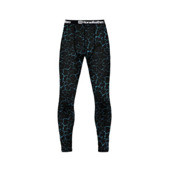 HORSEFEATHERS RILEY THERMAL PANT CRACKED BLACK