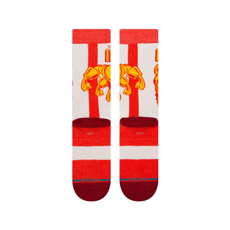 STANCE IRON MAN MARQUEE SOCKS RED