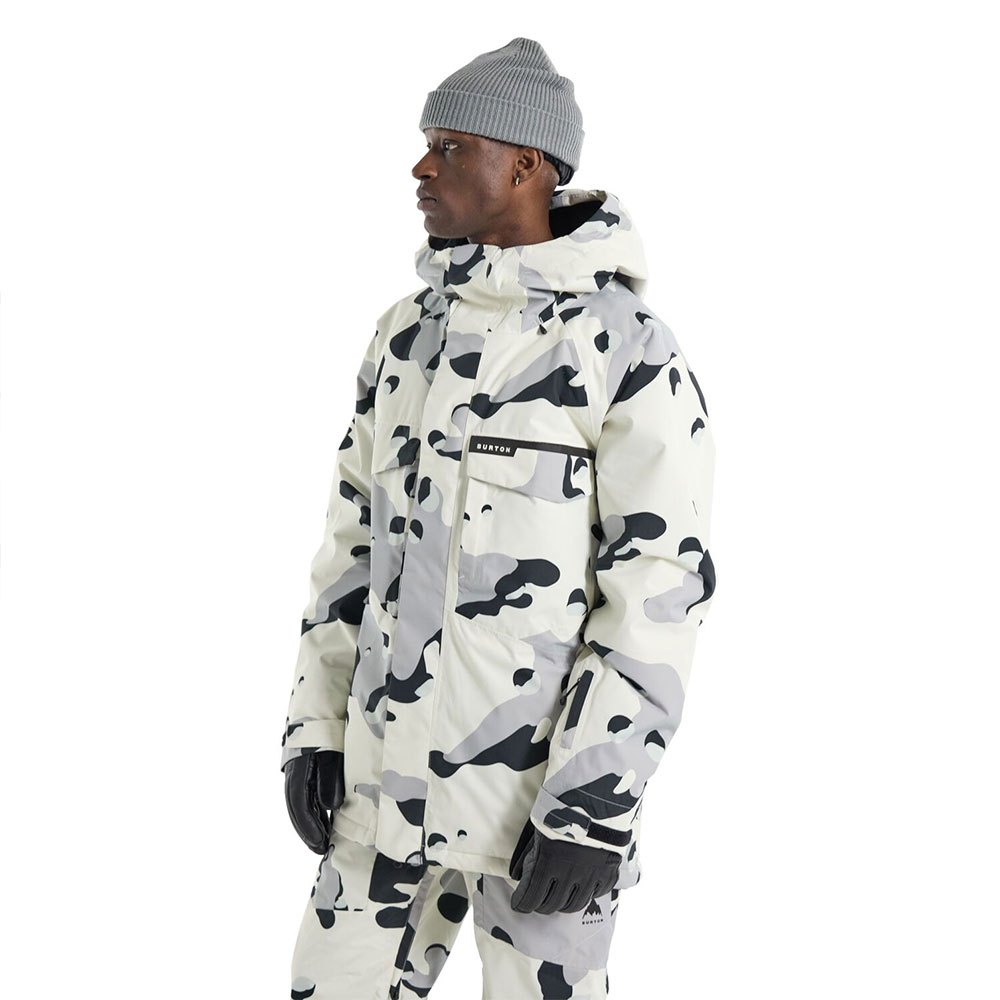 BURTON COVERT 2.0 SNOW JACKET STOUT WHITE COOKIE CAMO Acidshop