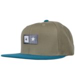 FOURSTAR BAR SNAPBACK STARTR DEEP OLIVE GREY - Image 3