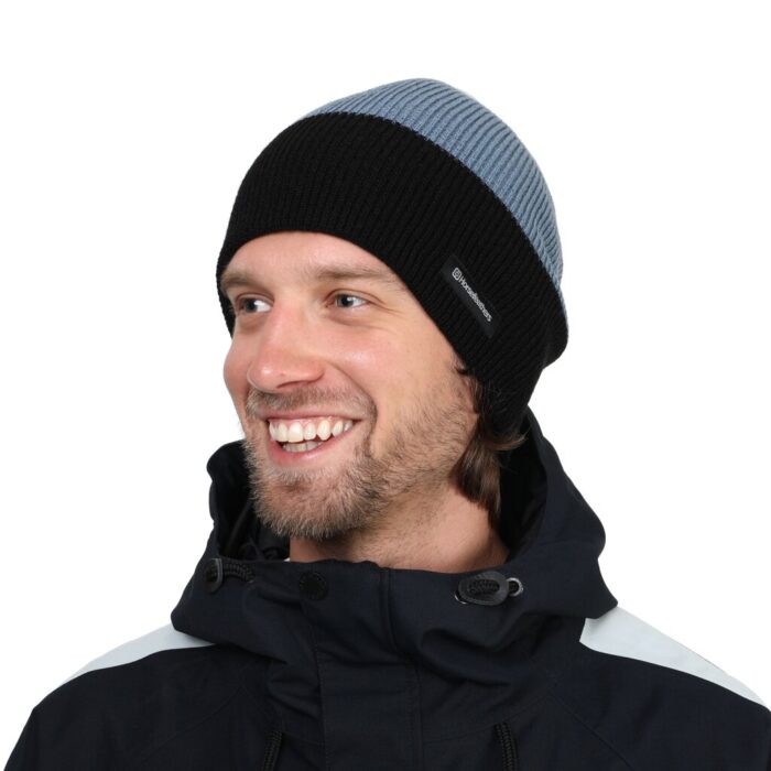 HORSEFEATHERS MATTEO BEANIE OIL BLUE - Image 4