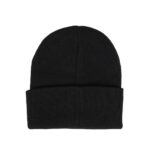 HUF ESSENTIALS TRIPLE TRIANGLE CUFF BEANIE BLACK - Image 2