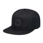 CARHARTT WIP LOGO CAP BLACK