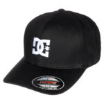 DC CAP STAR 2 FLEXFIT CAP BLACK