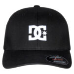 DC CAP STAR 2 FLEXFIT CAP BLACK - Image 2