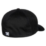 DC CAP STAR 2 FLEXFIT CAP BLACK - Image 3