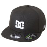DC EMPIRE FIELDER SNAPBACK CAP BLACK