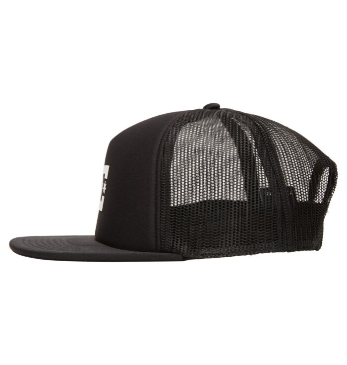 DC GAS STATION TRUCKER CAP BLACK - Image 3