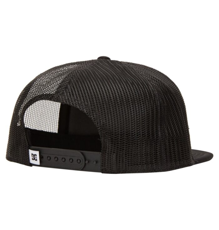 DC GAS STATION TRUCKER CAP BLACK - Image 2