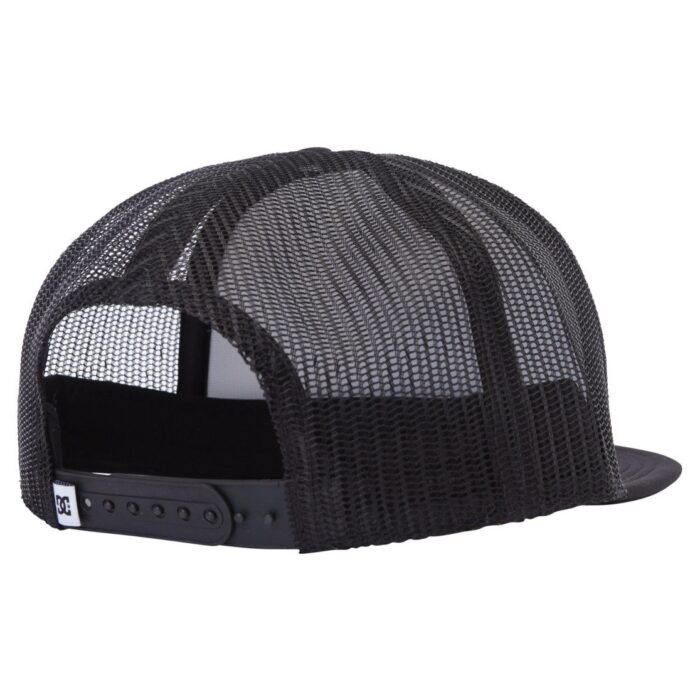 DC GAS STATION TRUCKER HAT RIPTIDE BLACK - Image 3