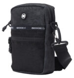 DC STARCHER SMALL SHOULDER BAG BLACK LEOPARD - Image 2