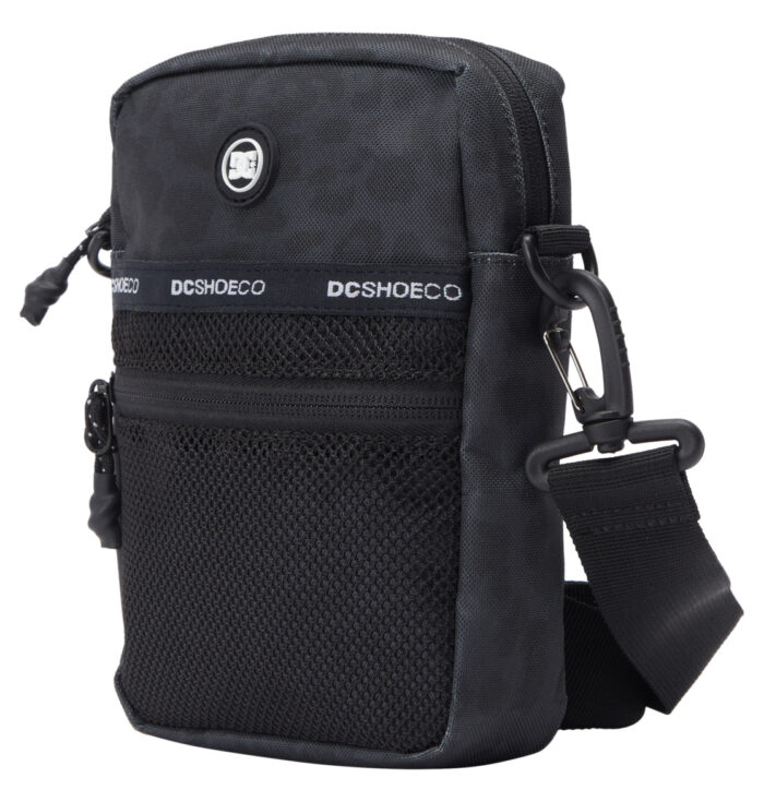 DC STARCHER SMALL SHOULDER BAG BLACK LEOPARD - Image 2