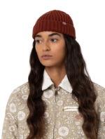DICKIES GARNETT FISHERMAN BEANIE FIRED BRICK - Image 5