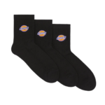 DICKIES VALLEY GROVE MID 3 PACK SOCKS BLACK