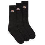 DICKIES VALLEY GROVE 3 PACK SOCKS BLACK