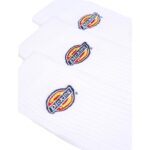 DICKIES VALLEY GROVE 3 PACK SOCKS WHITE - Image 2