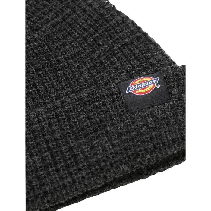 DICKIES WOODWORTH WAFFLE BEANIE BLACK - Image 3