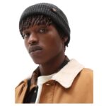 DICKIES WOODWORTH WAFFLE BEANIE BLACK - Image 4