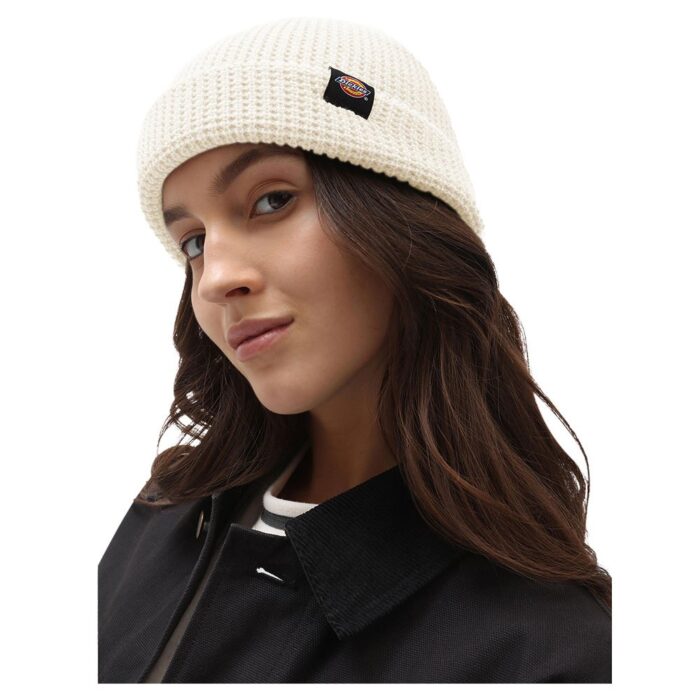 DICKIES WOODWORTH WAFFLE BEANIE ECRU - Image 5