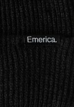EMERICA LOGO CLAMP BEANIE BLACK - Image 2