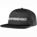 ETNIES X INDEPENDENT TRUCKER HAT BLACK