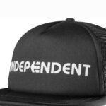 ETNIES X INDEPENDENT TRUCKER HAT BLACK - Image 2