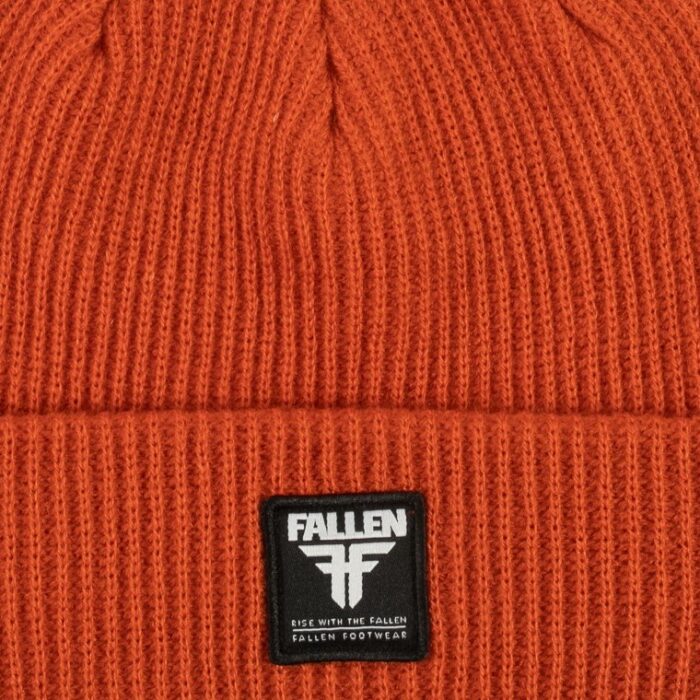 FALLEN INSIGNIA BEANIE ORANGE - Image 3