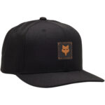 FOX BOXED FUTURE SNAPBACK HAT BLACK