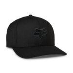 FOX TRANSPOSITION FLEXFIT HAT BLACK CHARCOAL