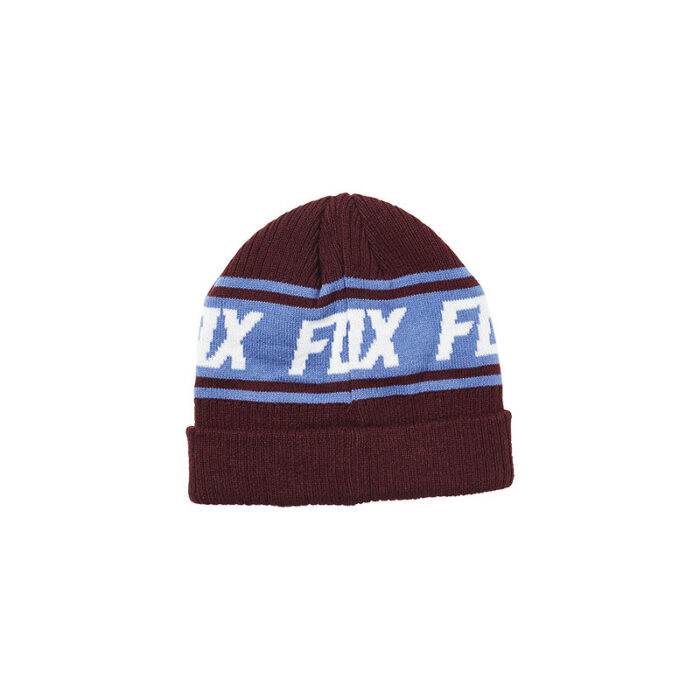 FOX WILD AND FREE BEANIE CRANBERRY PURPLE - Image 2