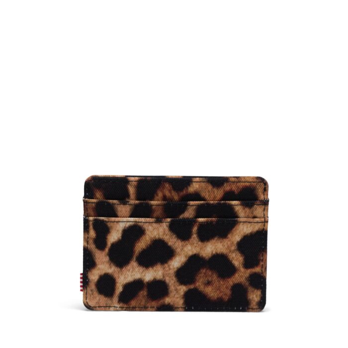 HERSCHEL CHARLIE WALLET LEOPARD BLACK - Image 2