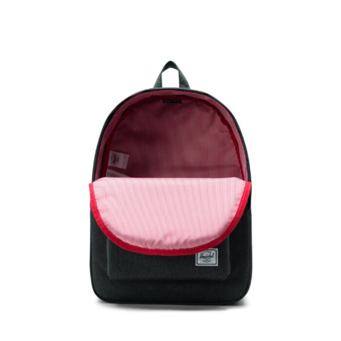 HERSCHEL CLASSIC BACKPACK BLACK CROSSHATCH - Image 2