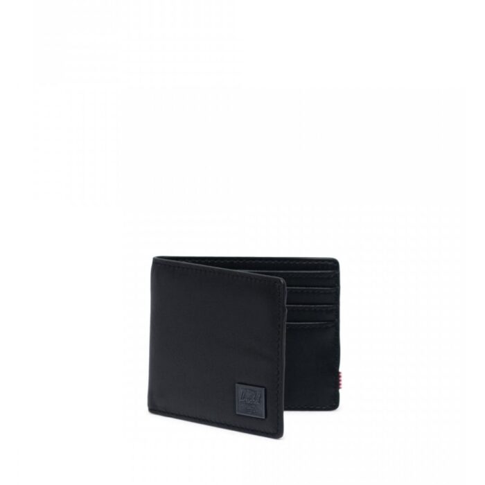 HERSCHEL HANK LEATHER WALLET BLACK - Image 2