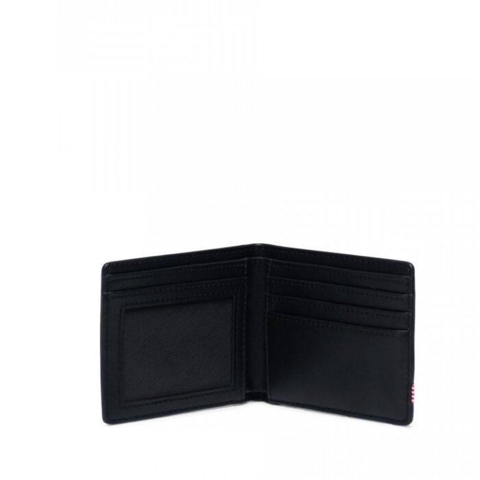 HERSCHEL HANK LEATHER WALLET BLACK - Image 3