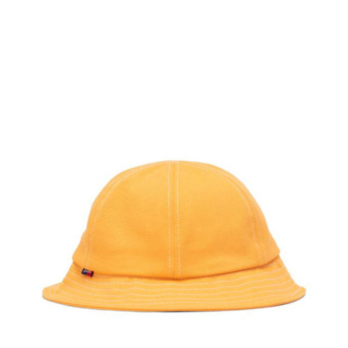 HERSCHEL HENDERSON CAP BLAZING ORANGE DENIM BLANC DE BLANC - Image 2