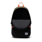 HERSCHEL HERITAGE PRO BACKPACK IVY GREEN BLACK SHOCKING ORANGE - Image 2
