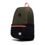 HERSCHEL HERITAGE PRO BACKPACK IVY GREEN BLACK SHOCKING ORANGE - Image 3
