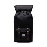 HERSCHEL LITTLE AMERICA BACKPACK BLACK CHICORY COFFEE - Image 3