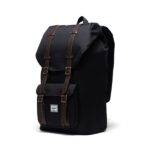 HERSCHEL LITTLE AMERICA BACKPACK BLACK CHICORY COFFEE - Image 2