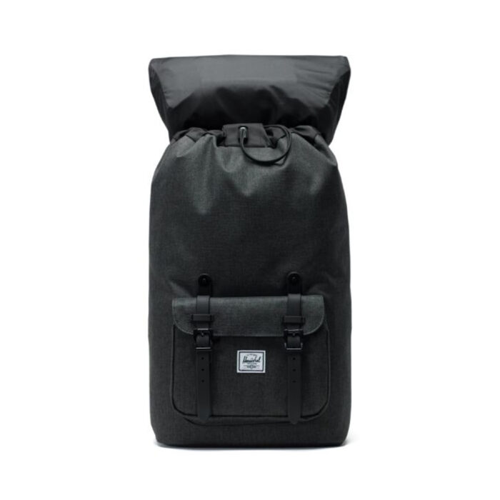 HERSCHEL LITTLE AMERICA BACKPACK BLACK CROSSHATCH BLACK - Image 2