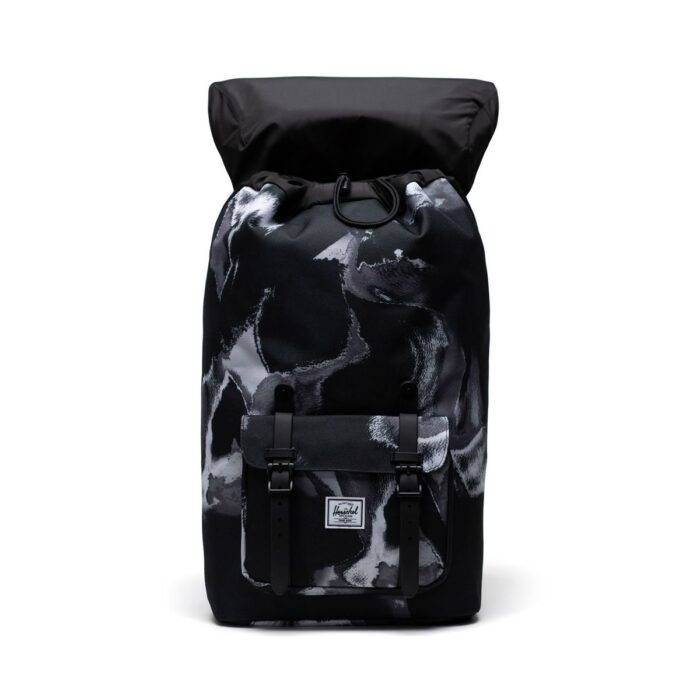 HERSCHEL LITTLE AMERICA BACKPACK DYE WASH BLACK - Image 3
