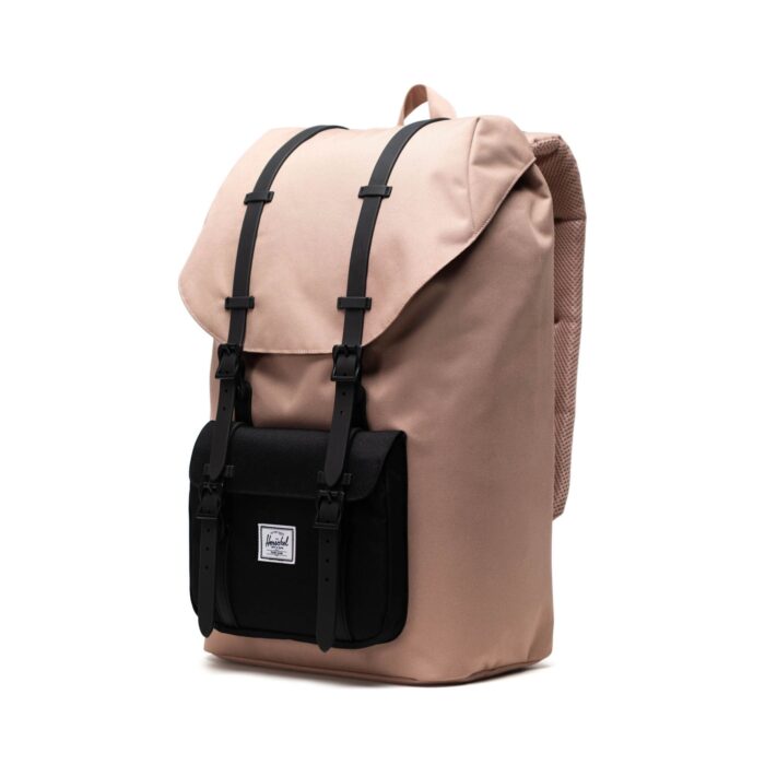 HERSCHEL LITTLE AMERICA BACKPACK WARM TAUPE BLACK - Image 2