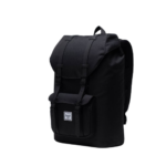 HERSCHEL LITTLE AMERICA MID BACKPACK BLACK BLACK RUBBER - Image 2