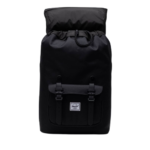 HERSCHEL LITTLE AMERICA MID BACKPACK BLACK BLACK RUBBER - Image 3