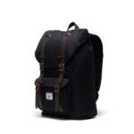 HERSCHEL LITTLE AMERICA MID BACKPACK BLACK CHICORY COFFEE - Image 2