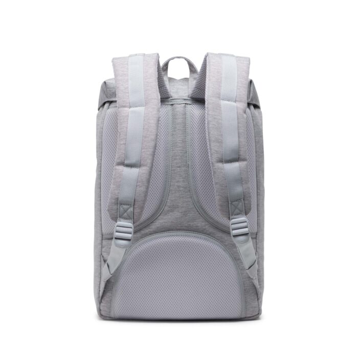 HERSCHEL LITTLE AMERICA MID BACKPACK LIGHT GREY CROSSHATCH PEACOAT - Image 4