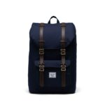 HERSCHEL LITTLE AMERICA MID BACKPACK PEACOAT CHICORY COFFEE