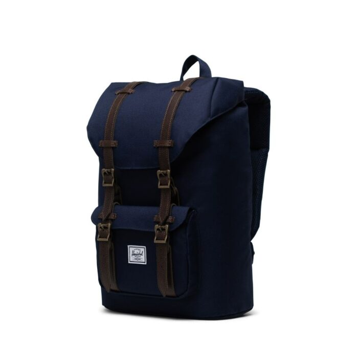 HERSCHEL LITTLE AMERICA MID BACKPACK PEACOAT CHICORY COFFEE - Image 4